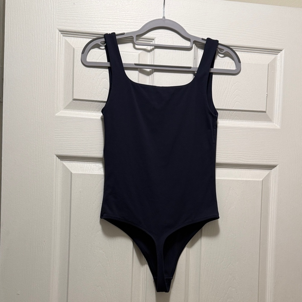 Aritzia Babaton Dark Blue Bodysuit - Picture 3 of 4
